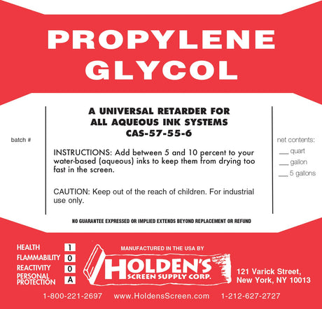 Propylene Glycol Propylene Glycol Fabric - Water Based Paint Flow Agent, Clear Liquid (8Oz)