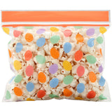 Wilton Colorful Easter Eggs Clear Resealable Spring Treat Bags, 20-Count