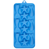 Wilton Silicone Mermaid Tail and Starfish Candy Mold, 12-Cavity
