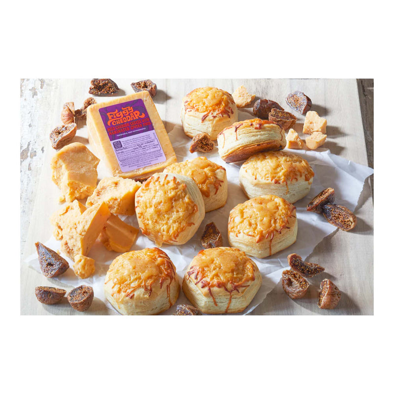 Figgy Cheddar Cheese – Sweet Savory Gourmet Flavored Cheese