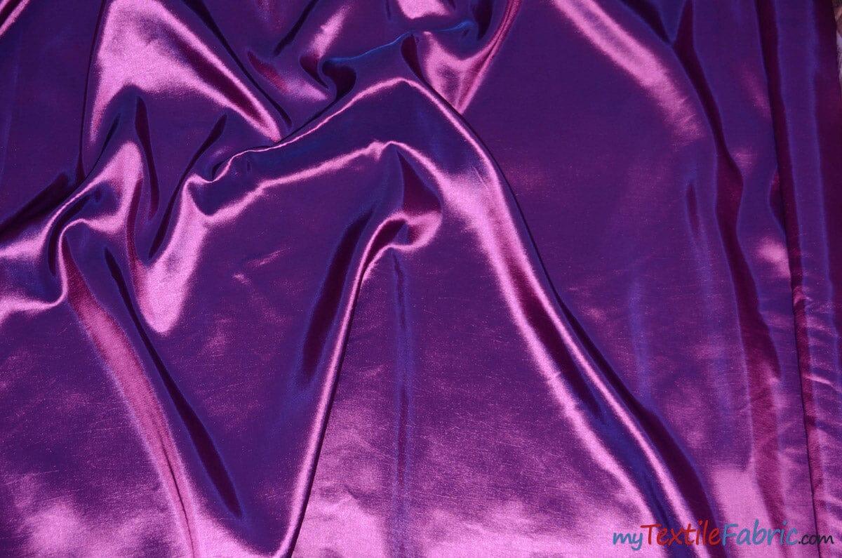 Stretch Taffeta Fabric - Multiple Solid Colors, 57/58" Width (Continuous Yards)