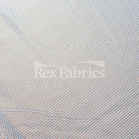 Pulse Holo Nylon Spandex Fabric - Gold/Black, Gold/Gold, Silver/Black, Silver/White Polka Dots, 58/60" Width, 210 GSM (1 Yard)