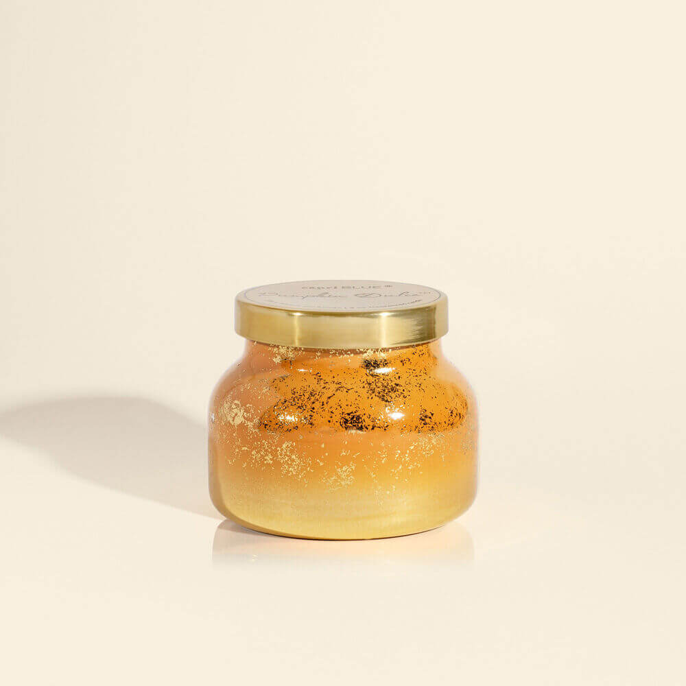 8oz Capri Blue Pumpkin Dulce Glimmer Petite Candle