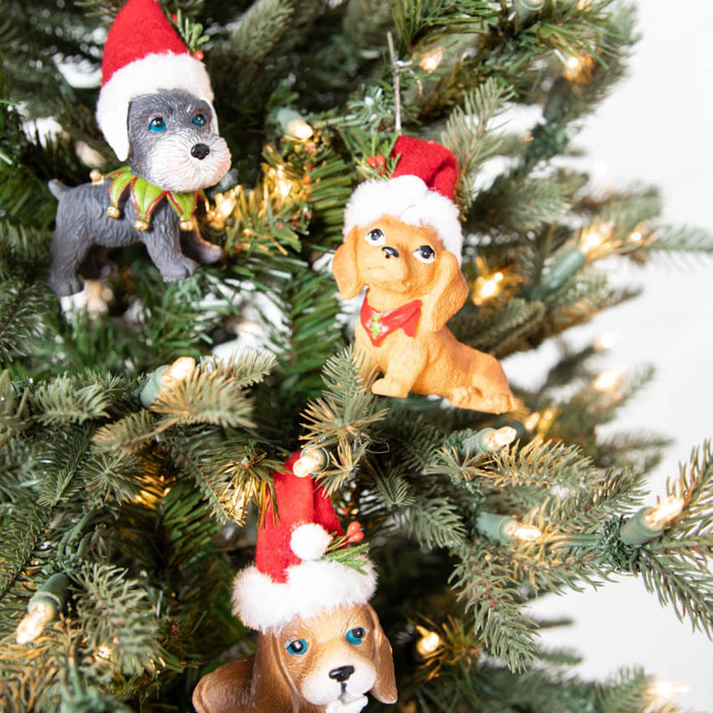2.5” Resin Pup with Hat Ornament
