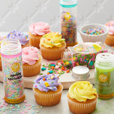 Wilton Light Green Sugar, 3.25 oz.