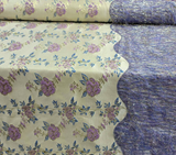 Metallic Brocade Jacquard Lavender Gold