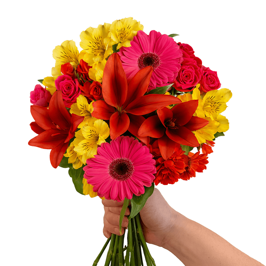 Purple Fall Wedding Flower Bouquets Fresh Arrangement Set
