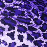Leopard Animal Polyester Spandex Fabric - Multiple Colors, Leopard Print, 60" Width (1 Yard)