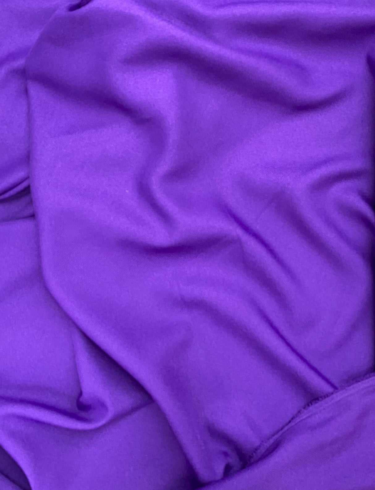 Gabardine Purple Polyester Gabardine Fabric - Purple, 59/60" Width