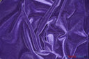 Stretch Velvet Spandex Fabric - Solid, 58" Width (1 Yard)