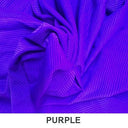 VLA730 Rib Texture Swimwear Fabric - Ribbed Texture, Cobalt Blue