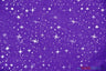 Shooting Star Foil Organza Polyester Fabric - Sheer Silver Metallic Star, 58/60" Width (1 Yard)