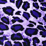 Leopard Animal Polyester Spandex Fabric - Multiple Colors, Leopard Print, 60" Width (1 Yard)