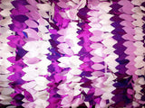Leaf Taffeta Polyester Fabric - Leaf Applique, Solid, 57" Width (1 Yard)