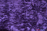 Crushed Triple Velvet Acetate Nylon Fabric - Solid Plush Velvet, 44/45" Width, Multiple Colors (1 Yard)