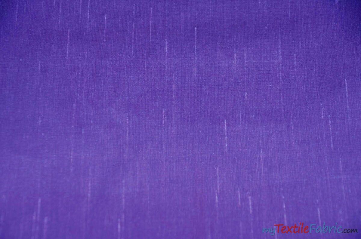 IFR Extra Wide Dupioni Silk 100 Percent Polyester Faux Dupioni Fabric - Multiple Colors, 120" Wide (1 Yard)
