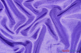 Shantung Satin Polyester Fabric - Reversible Satin Dupioni Silk, Multiple Colors, 58/60" Width (Yards, Bolts, Sample Swatches)