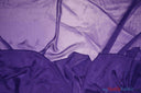 Two Tone Chiffon Polyester Fabric - Iridescent Sheer, 58/60" Width, Multiple Colors (Yards, Bolts, Sample Swatch)