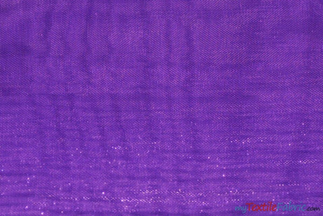 Mirror Organza Polyester Fabric - Sheer, Soft And Smooth, 58/60" Width (Continuous Yards & By Bolt)