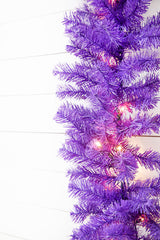 9' x 12" LED Purple Garland