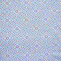 Swim Knit Nylon Lycra Purple Aqua Fluorescent Orange Squares