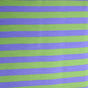 Cotton Lycra Knit Fabric Light Purple and Lime 3/8" Stripe