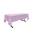 Lilac 100% Polyester Rectangular Tablecloth 60″ x 108″
