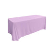 Lilac 100% Polyester Rectangular Tablecloth 90″ x 132″