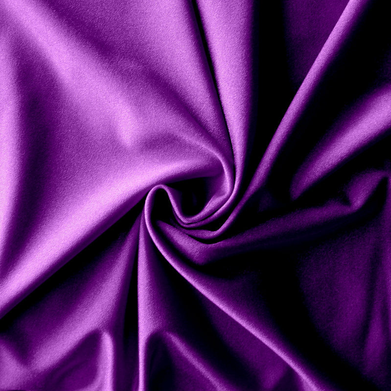 Swim Knit Nylon Spandex Tricot Purple Solid