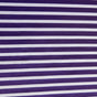 Purple and White Stripe Nylon Spandex Swim Fabric