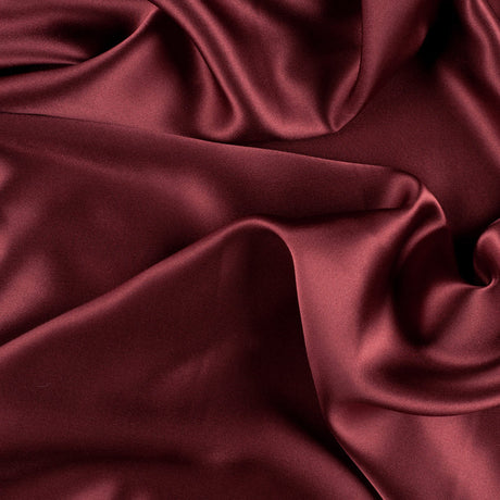 Silk Charmeuse 44" - Mahogany - Premium Collection