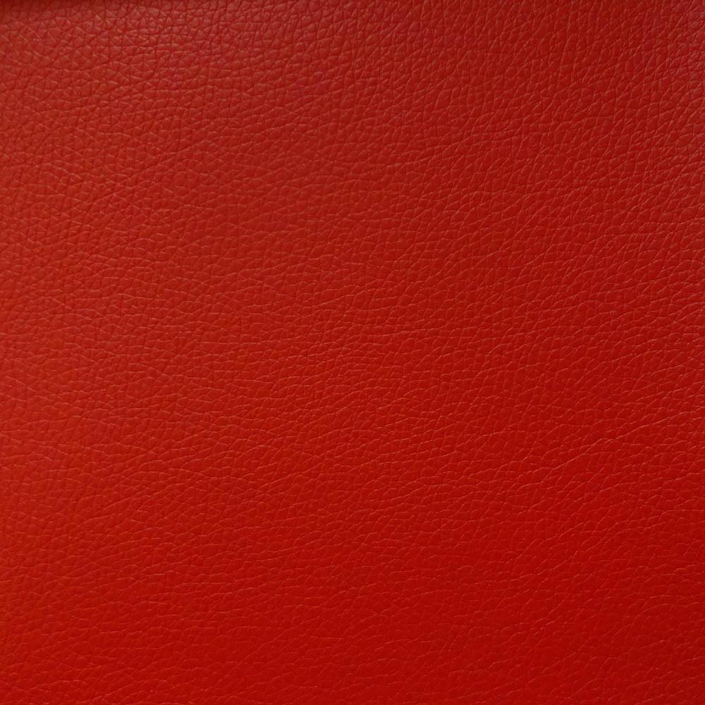 Red 1.2 mm Thickness Soft PVC Faux Leather Vinyl Fabric,