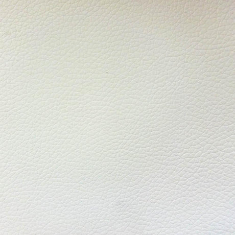 White 1.2 mm Thickness Soft PVC Faux Leather Vinyl Fabric