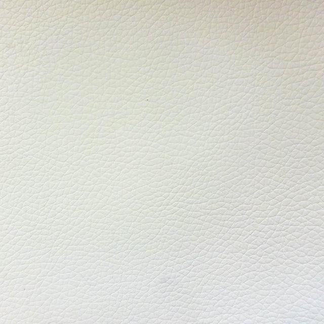White 1.2 mm Thickness Soft PVC Faux Leather Vinyl Fabric