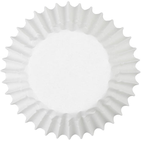 Wilton White Mini Cupcake Liners, 100-Count