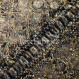 Python Holo Nylon Spandex Fabric - Fuchsia, Silver, Gold Snake Skin Hologram, 58/60" Width (1 Yard)
