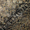Python Holo Nylon Spandex Fabric - Fuchsia, Silver, Gold Snake Skin Hologram, 58/60" Width (1 Yard)