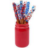 Patriotic Red, White and Blue Star Sprinkles – 16.5 oz. handheld container