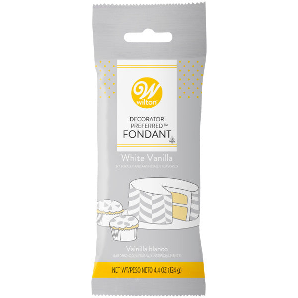 Wilton Decorator Preferred White Fondant, 4.4 oz.