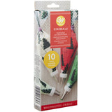 Wilton 12-Inch Christmas Tree Disposable Decorating Piping Bags, 10-Count Set