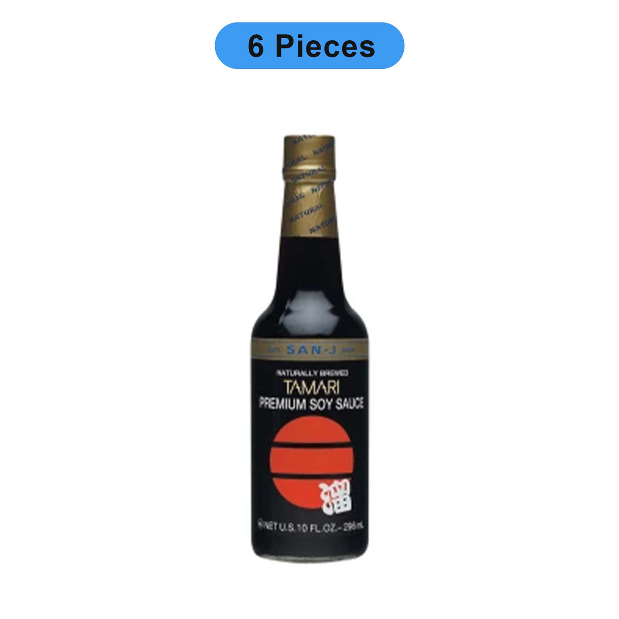 SAN J BLACK LABEL TAMARI SAUCE 10 OZ BOTTLE