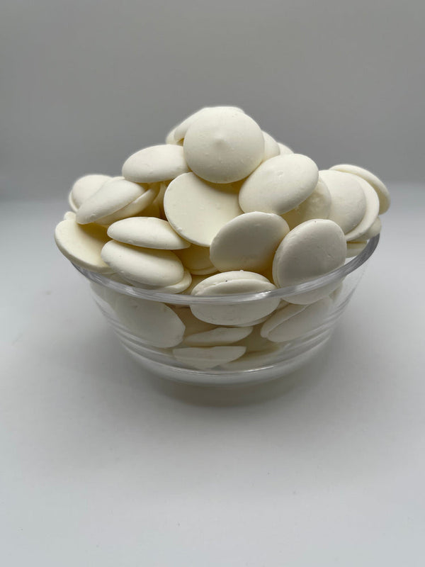 Merckens Super White Chocolate Candy Melts – 2.5lbs