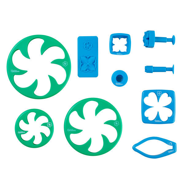 Wilton Gum Paste and Fondant Flower Cutter Set – 28 Piece