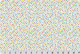 Quilting Cuddle Rainbow Dots Fabric