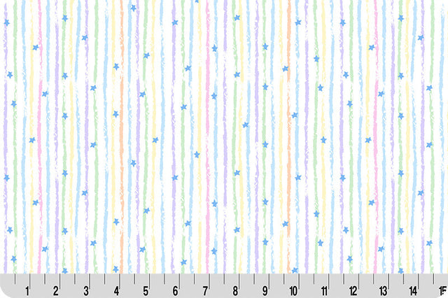 Pastel Goodnight Farm Dreamland Quilting Cuddle Fabric