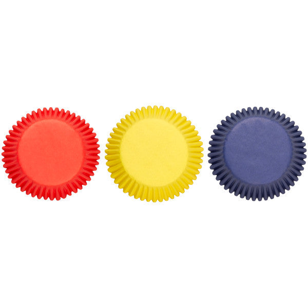 Wilton Primary Colors Cupcake Liners, 75-Count