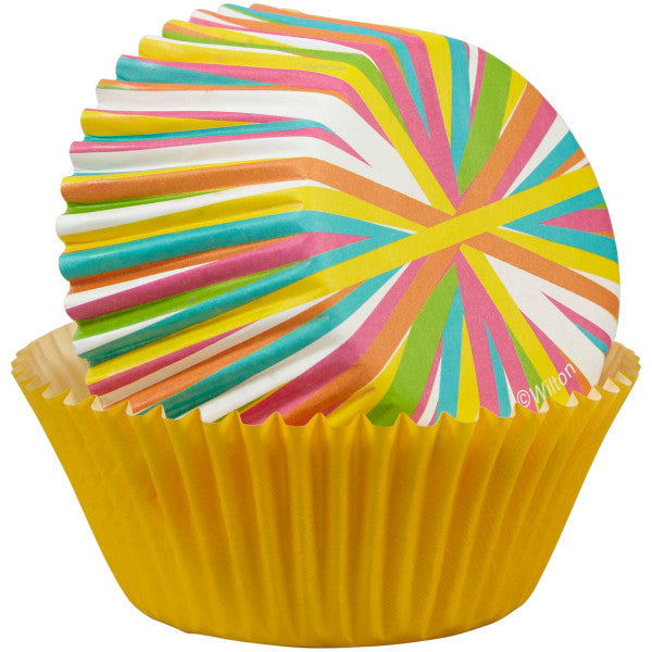 Wilton Color Wheel Standard Cupcake Liners, 75-Count
