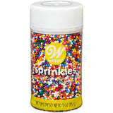 Wilton Rainbow Nonpareil Sprinkles – 3 oz.