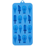Wilton Silicone Ice Cream Treats Candy Mold, 16-Cavity