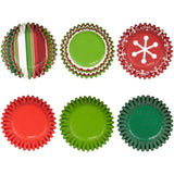 Wilton Christmas Red & Green Mini Cupcake Liners, 150-Count